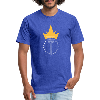 Freedom Torch | Men's Tee - heather royal