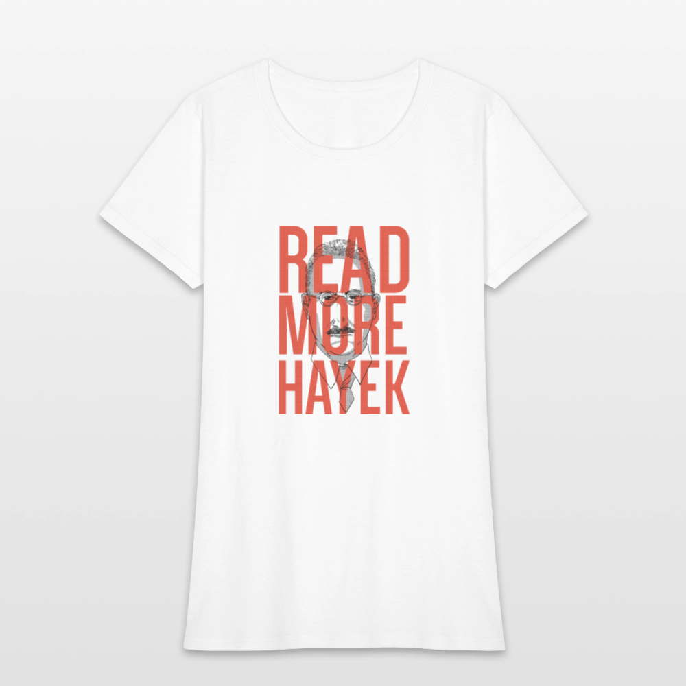 Read More Hayek | Women's Tee - white