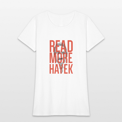 Read More Hayek | Women's Tee - white