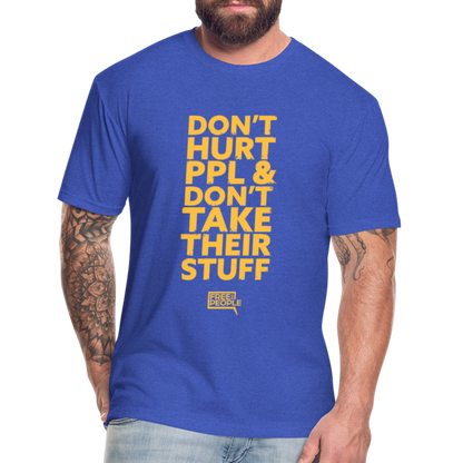 Don't Hurt People | Limited Edition | Men's Tee - heather royal