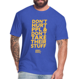 Don't Hurt People | Limited Edition | Men's Tee - heather royal