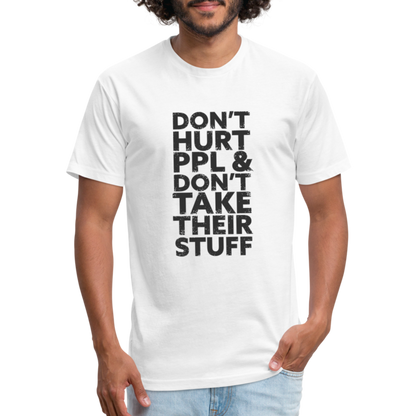 Don't Hurt People | Men's Tee - white