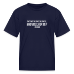 Ayn Rand Quote | Youth Tee - navy