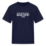 Ayn Rand Quote | Youth Tee - navy