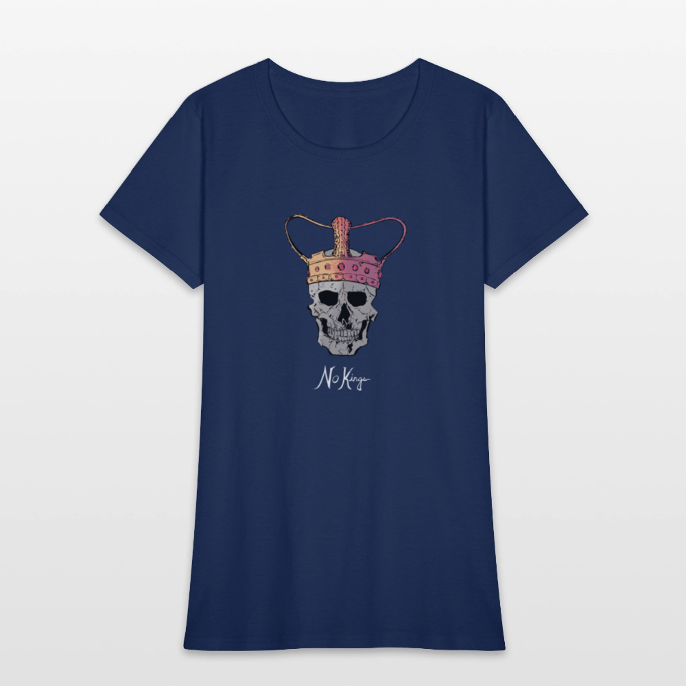 No Kings | Women's Tee -  blue dusk