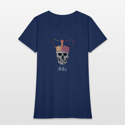 No Kings | Women's Tee -  blue dusk