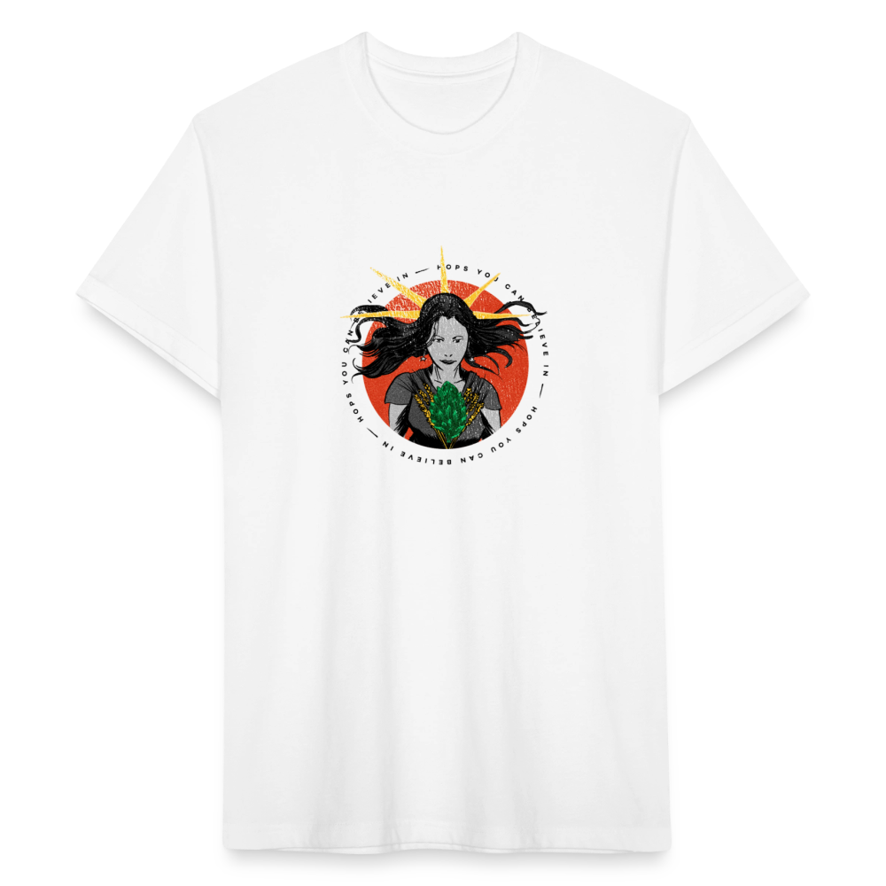 Hops You Can Believe In | Men's Tee - white