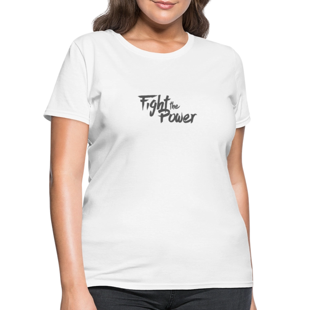 Fight the Power | Women's Tee - white