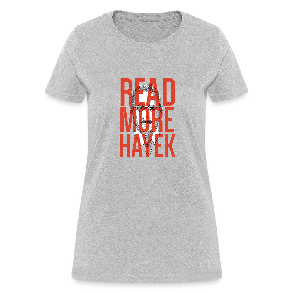 Read More Hayek | Women's Tee - heather gray