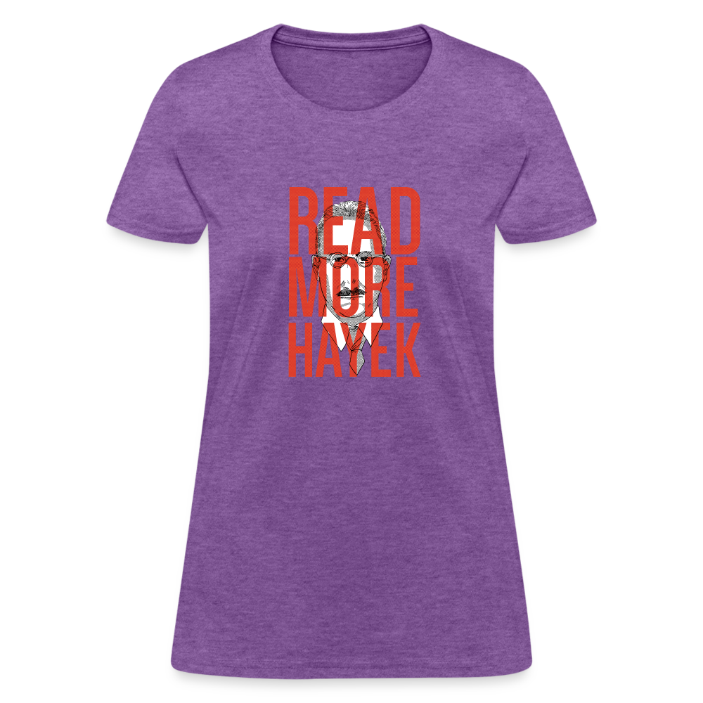 Read More Hayek | Women's Tee - purple heather