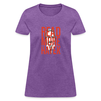 Read More Hayek | Women's Tee - purple heather