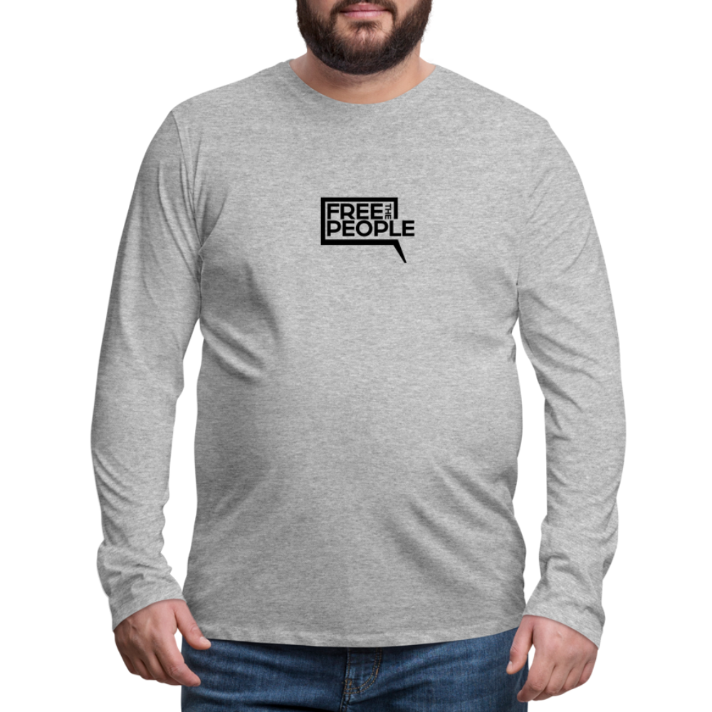 Free the People | Men's Long Sleeve Tee - heather gray