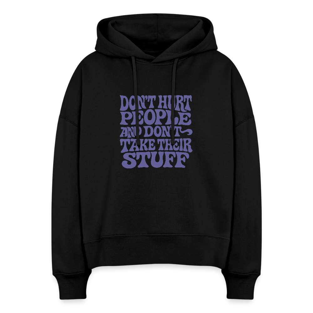 Don't Hurt People | Retro | Women's Hoodie - black