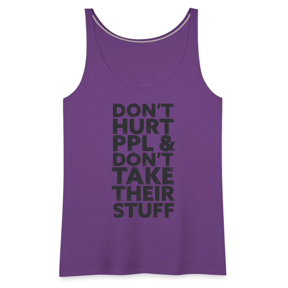 Don't Hurt People | Women's Tank - purple