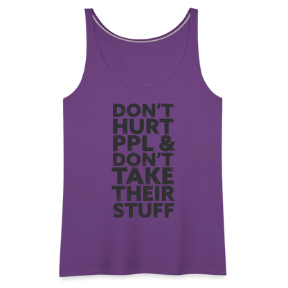 Don't Hurt People | Women's Tank - purple