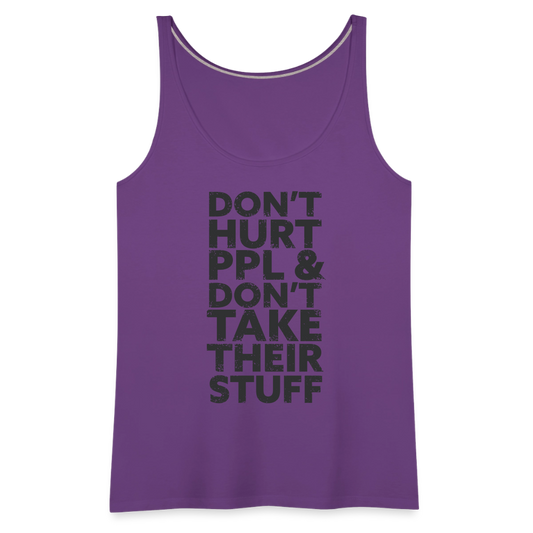 Don't Hurt People | Women's Tank - purple