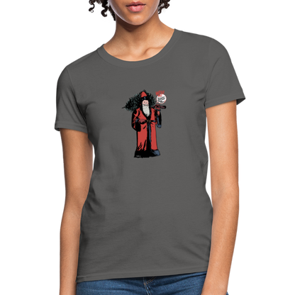 2022 Santa | Women's Tee - charcoal