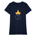 Freedom Torch | Women's Tee - navy