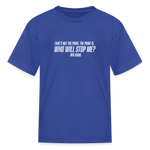 Ayn Rand Quote | Youth Tee - royal blue