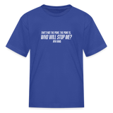 Ayn Rand Quote | Youth Tee - royal blue