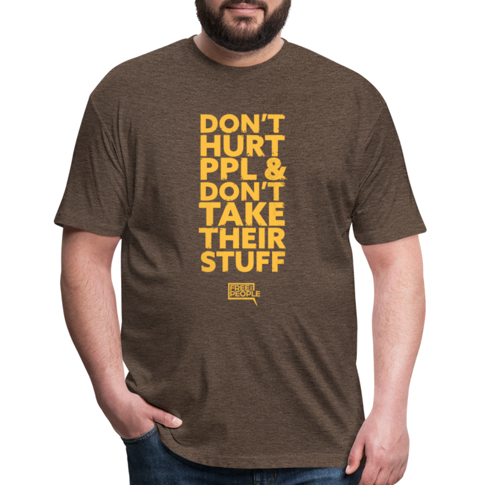 Don't Hurt People | Limited Edition | Men's Tee - heather espresso