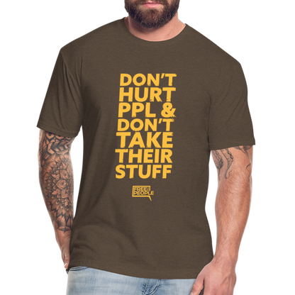 Don't Hurt People | Limited Edition | Men's Tee - heather espresso