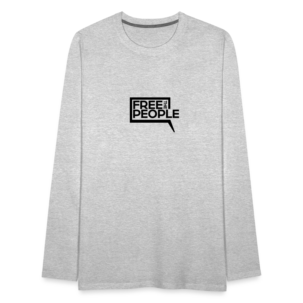 Free the People | Men's Long Sleeve Tee - heather gray