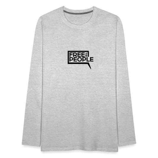 Free the People | Men's Long Sleeve Tee - heather gray