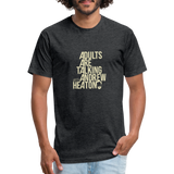 Adults Are Talking | Men's Tee - heather black