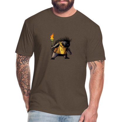 Free the Porcupine | Men's Tee - heather espresso