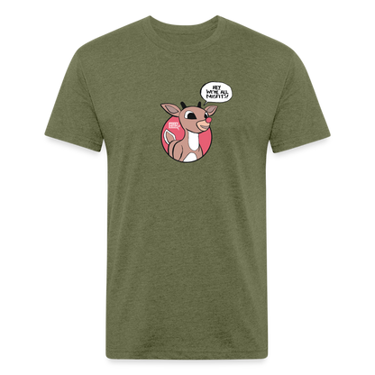 Rudolph Misfits | Men's Tee - heather military green