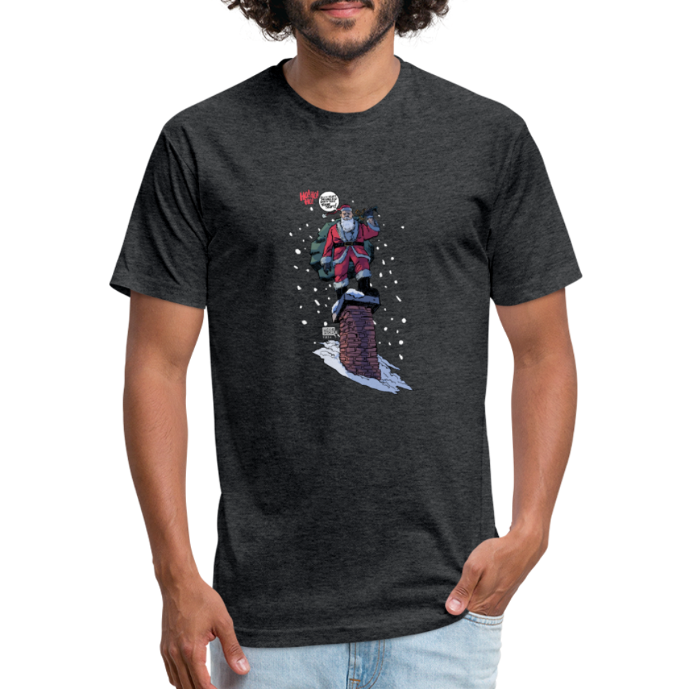 2024 Santa | Men's Tee - heather black