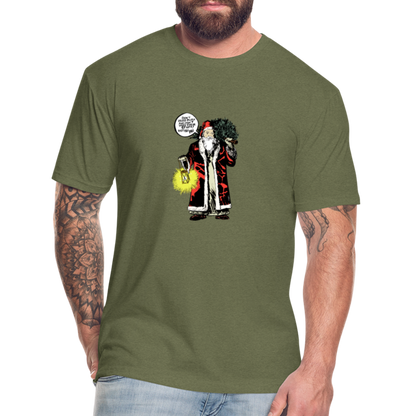 2021 Santa | Men's Tee - heather military green