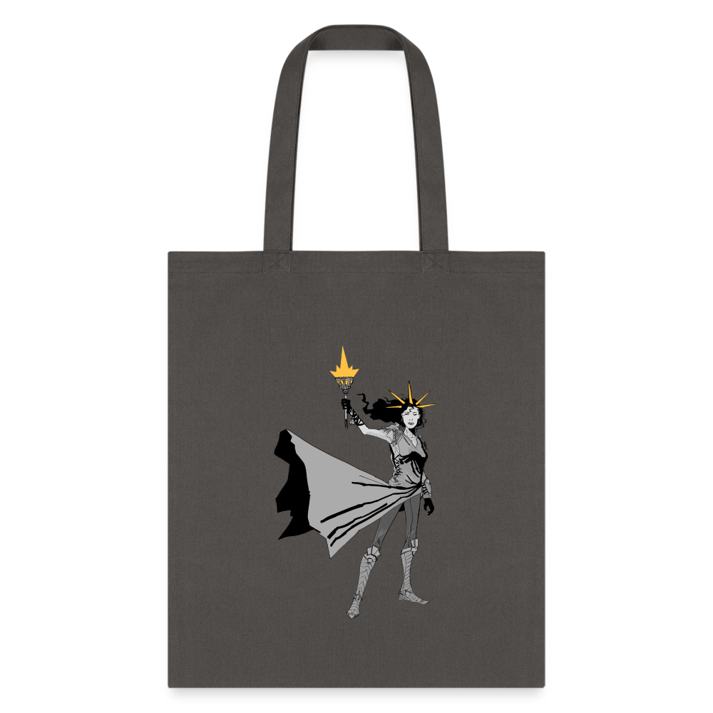 Liberty Hero | Tote Bag - charcoal