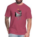 Liberty Hero | Men's Tee - heather burgundy