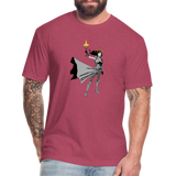 Liberty Hero | Men's Tee - heather burgundy