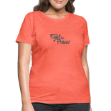 Fight the Power | Women's Tee - heather coral