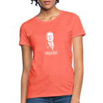 Ludwig von Mises Quote | Women's Tee - heather coral