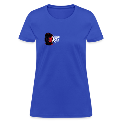 Socialism Kills | Women's Tee - royal blue