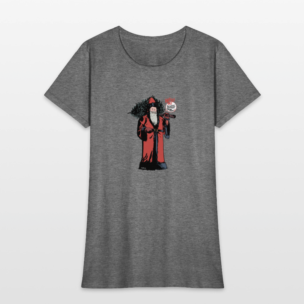 2022 Santa | Women's Tee - graphite heather