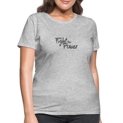 Fight the Power | Women's Tee - heather gray