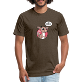 Rudolph Misfits | Men's Tee - heather espresso