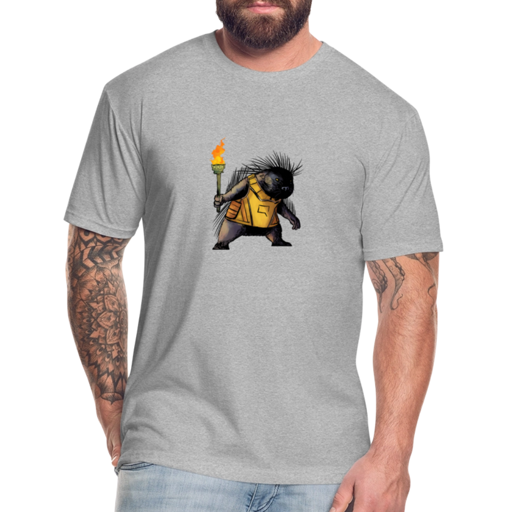 Free the Porcupine | Men's Tee - heather gray