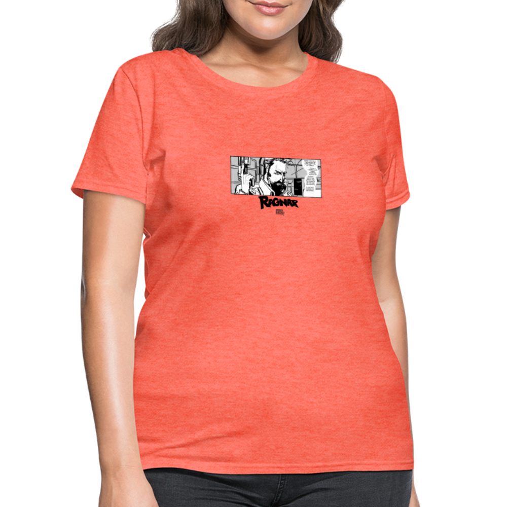 Ragnar Comic | Women's Tee - heather coral