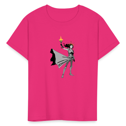 Liberty Hero | Youth Tee - fuchsia