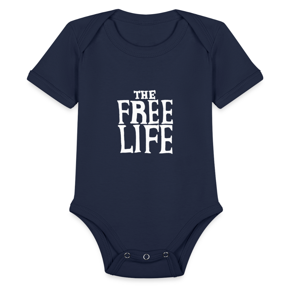 The Free Life | Baby Onesie - dark navy