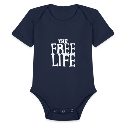 The Free Life | Baby Onesie - dark navy