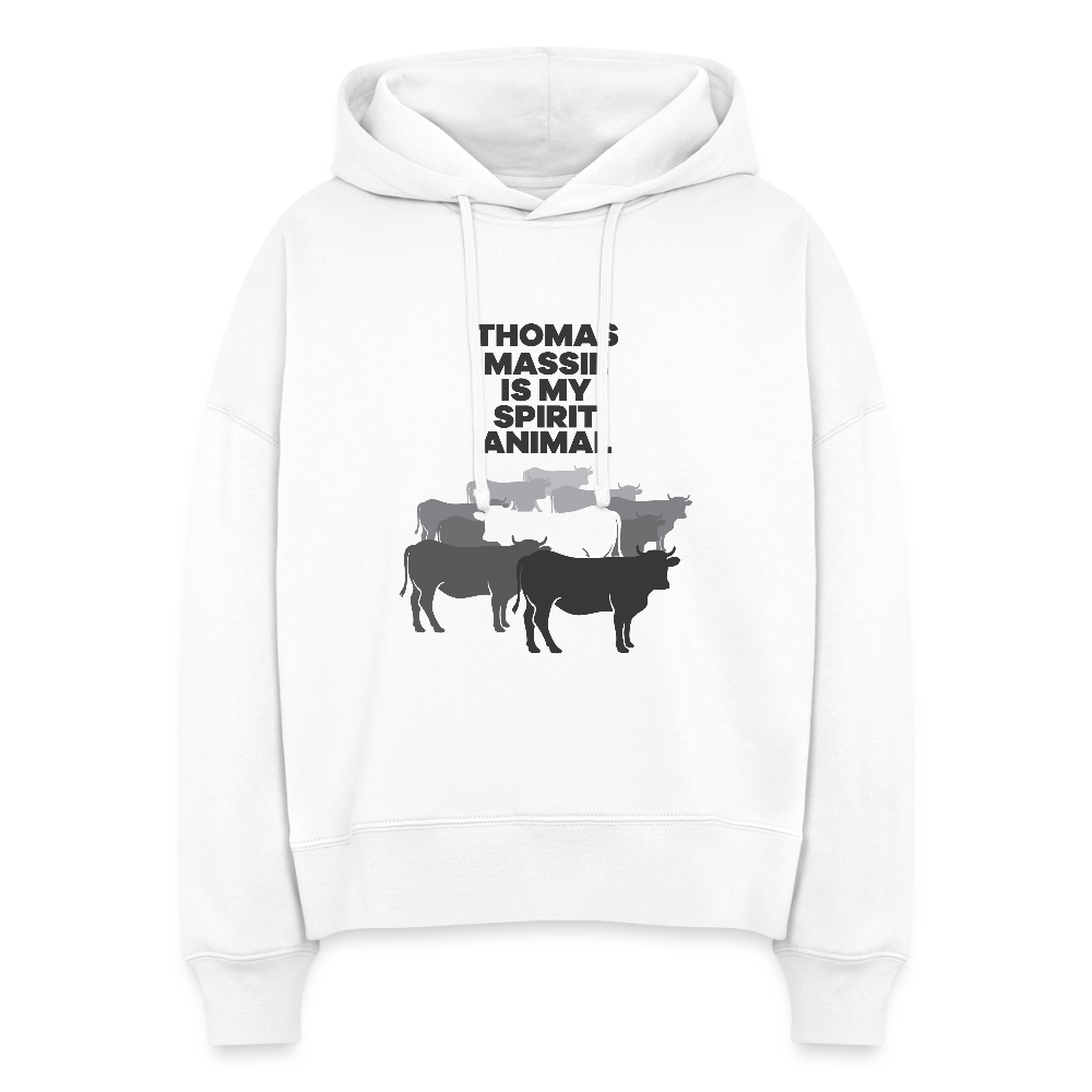 Thomas Massie Is My Spirit Animal | Women's Hoodie - white