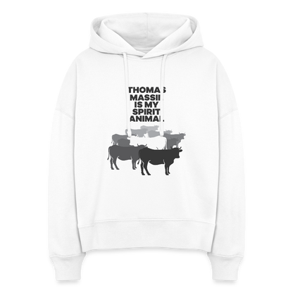 Thomas Massie Is My Spirit Animal | Women's Hoodie - white