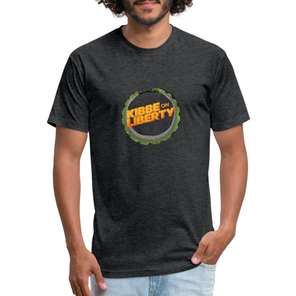 Kibbe on Liberty | Men's Tee - heather black